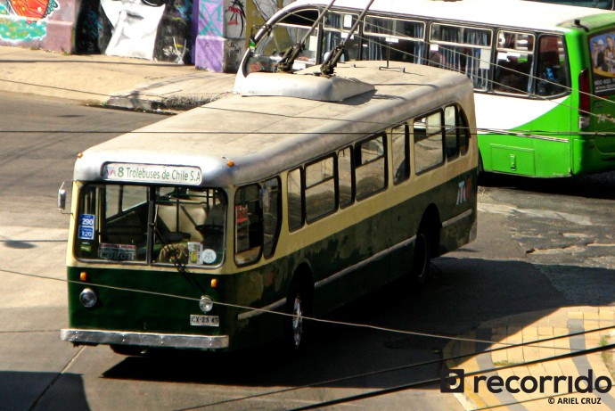 Trolebuses de Valparaíso